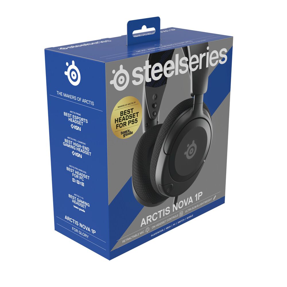 Audífonos Gamer Steelseries Arctis Nova 1 Black Ps5 image number 9.0
