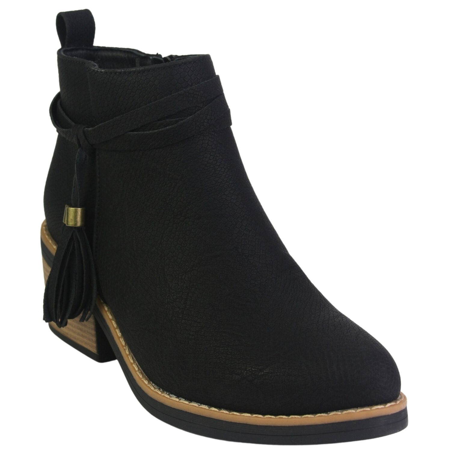 Botin Chalada Mujer Camp-38 Negro Casual image number 2.0