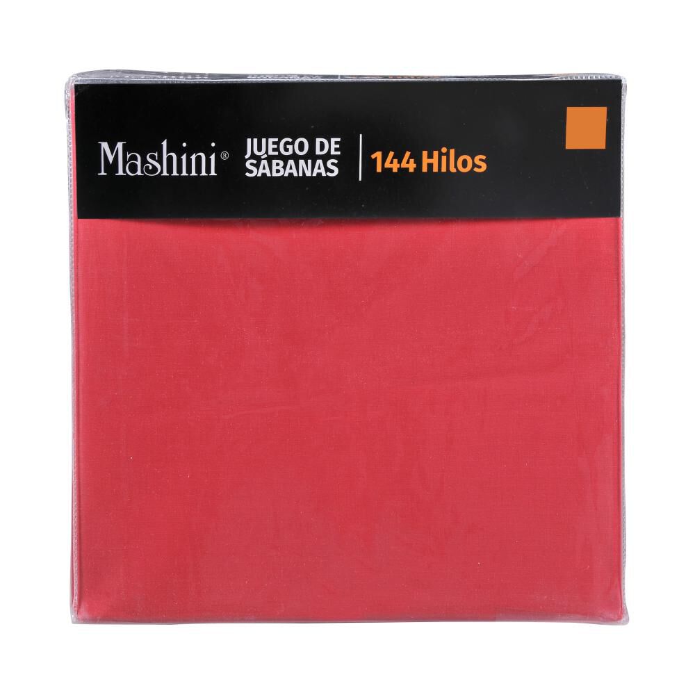 Juego De Sabanas Mashini Liso / 1.5 Plazas / 144 Hilos image number 2.0