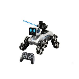 Perro Robot Control Remoto Luces Led C&aacute;mara Juguete Ni&ntilde;os