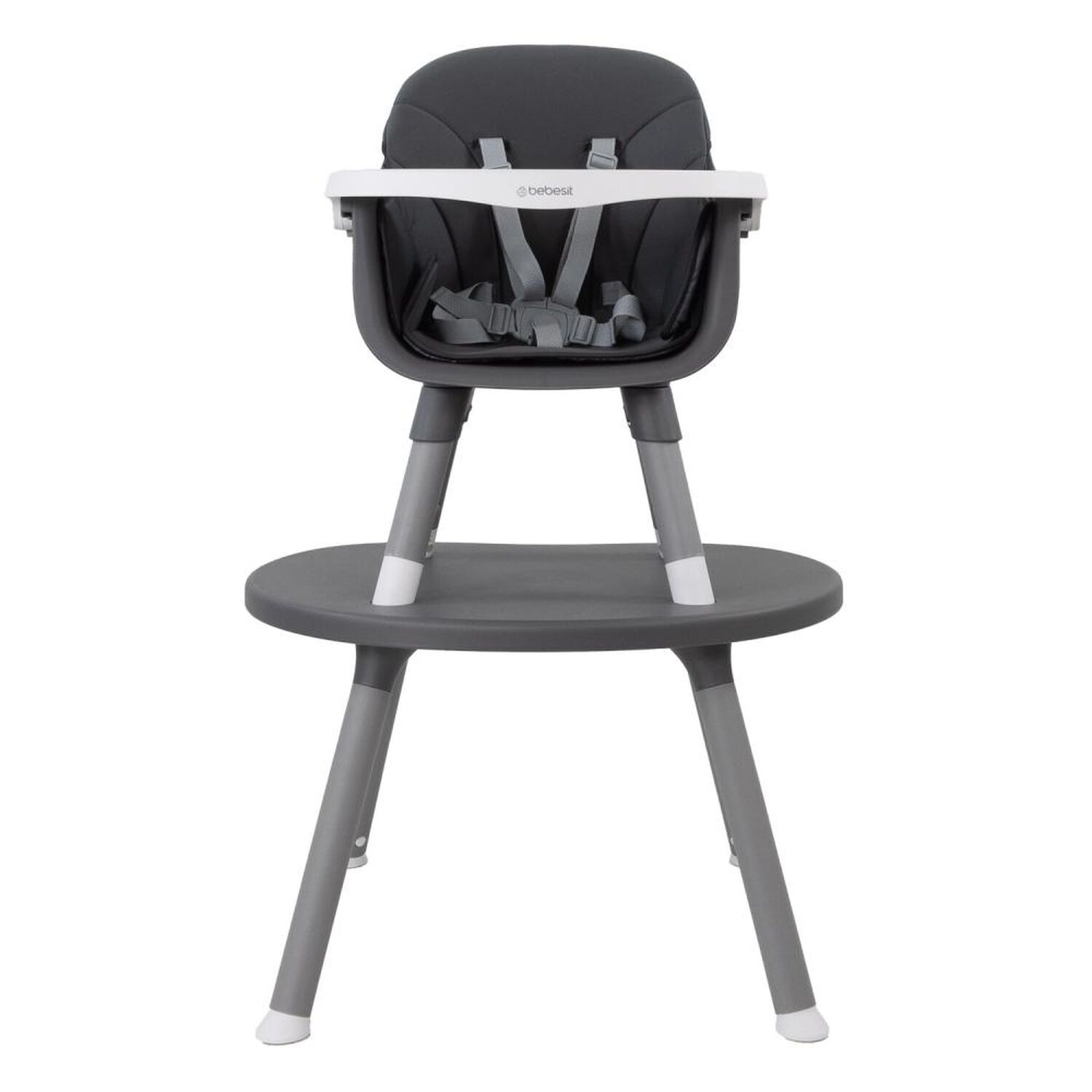 Silla De Comer Bebesit Baby Desk 4 En 1 Gris image number 1.0