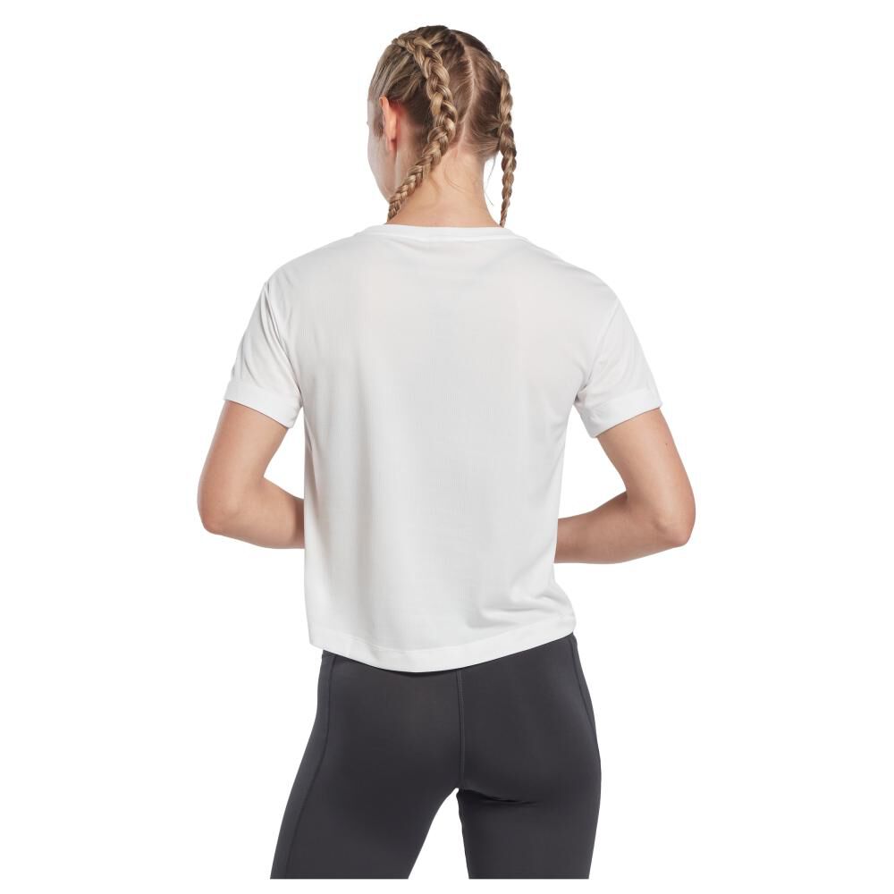 Polera Deportiva Manga Corta Mujer Run Reebok image number 1.0