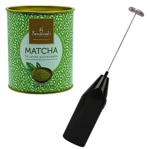 Té Verde Matcha Sensorial Con Un Batidor De Regalo