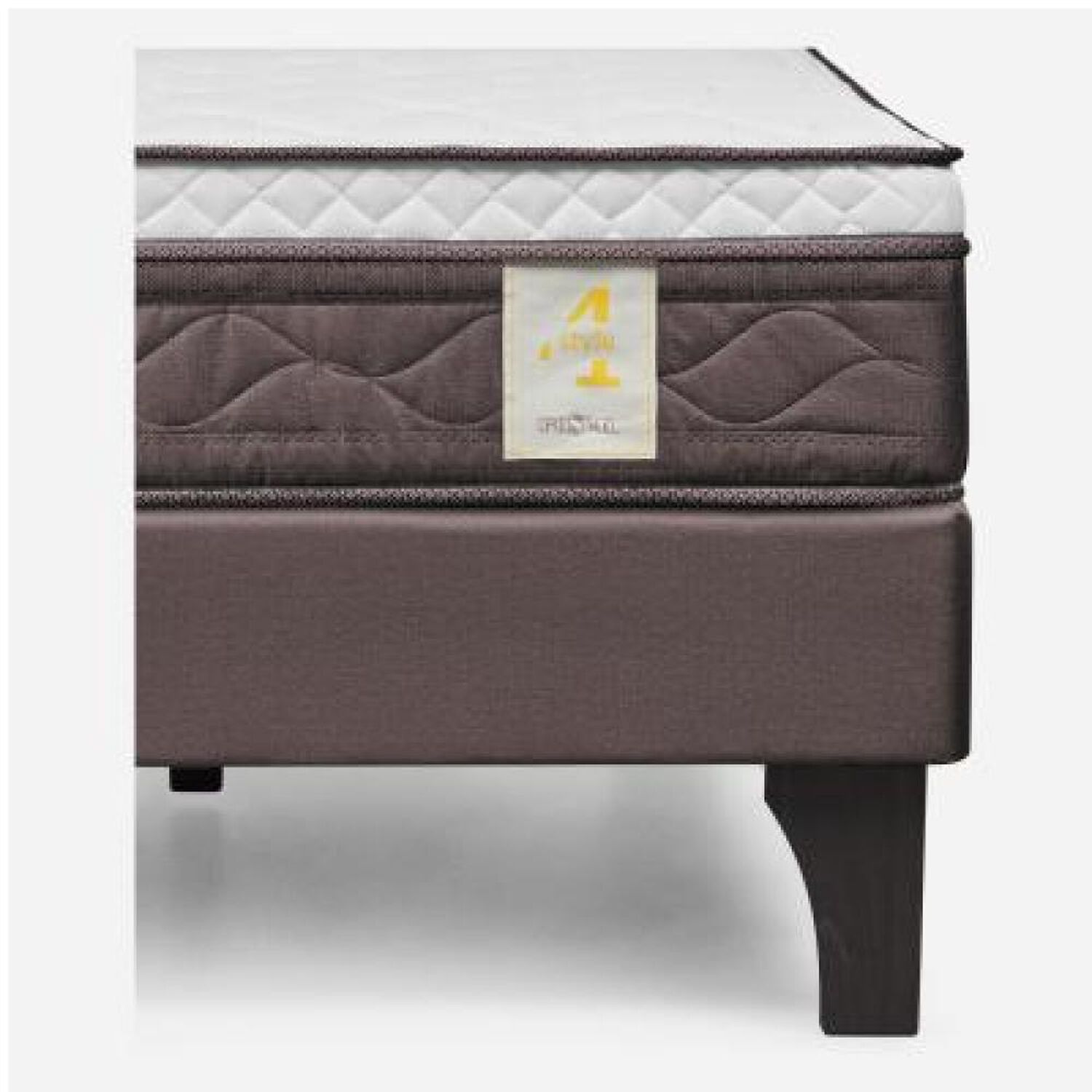 Cama Europea Rosen New Style 4 Plus / 2 Plazas / Base Normal image number 13.0