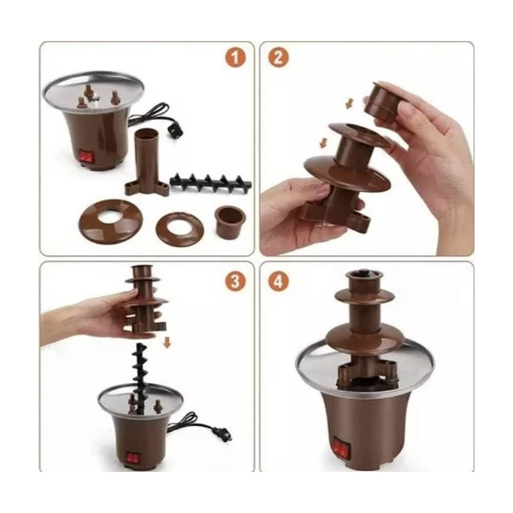 Cascada Fuente De Chocolate 3 Niveles image number 4.0