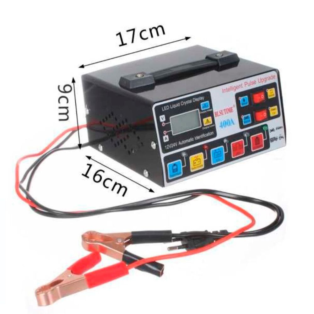 Cargador De Bater&iacute;a De Coche Autom&aacute;tico Inteligente 400amp image number 3.0