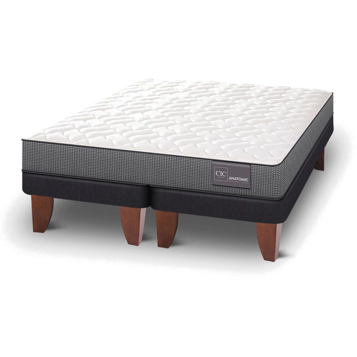 Cama Europea Cic Anatomic / 2 Plazas / Base Dividida image number 2.0