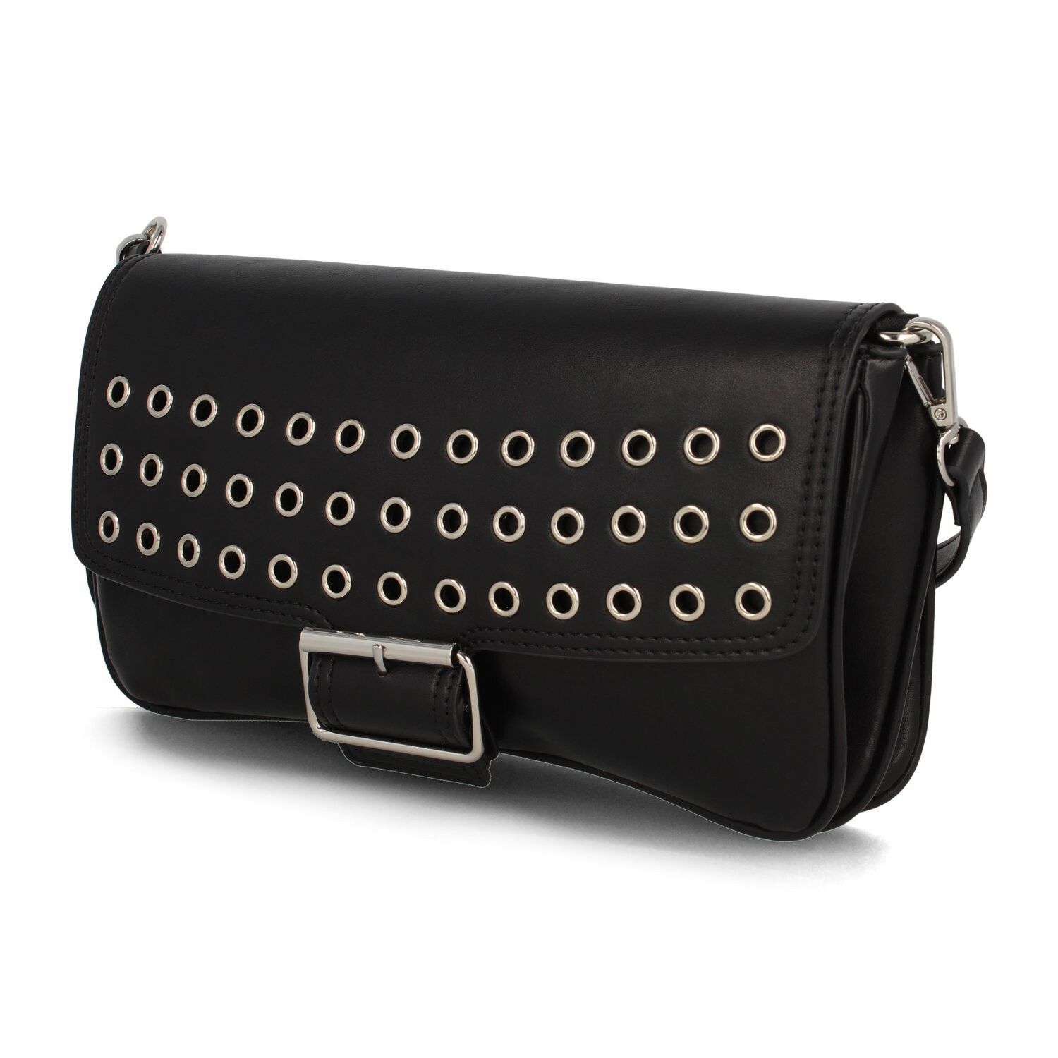 Cartera Mujer Bata Clio Negro image number 3.0