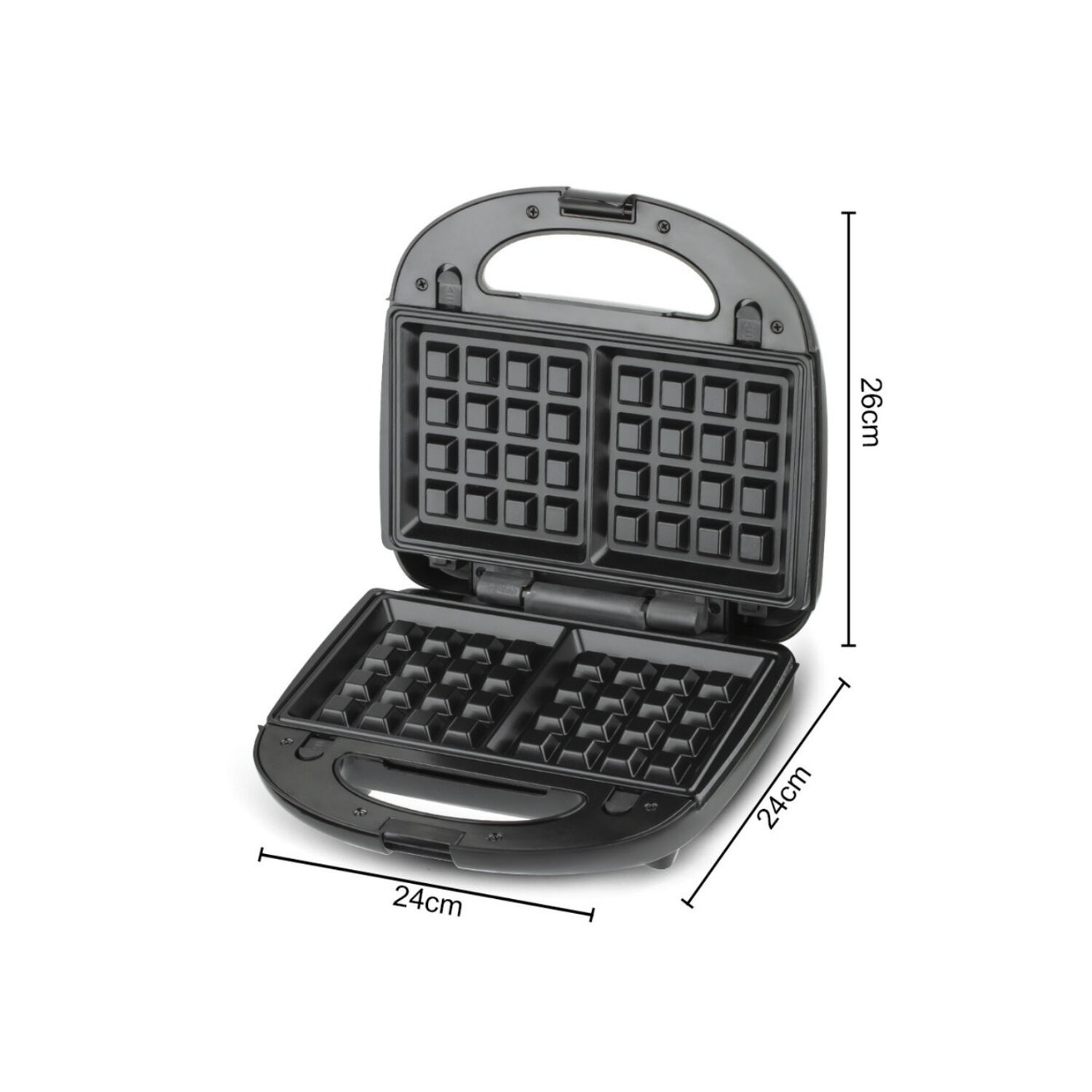 Maquina Para Hacer Mini Donas Y Waffles Electrica Raf 850w image number 2.0