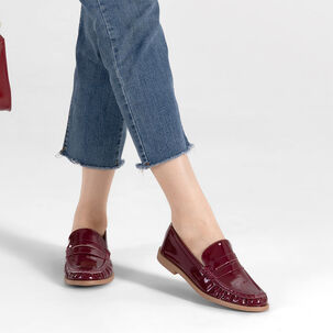 Mocasin Casual Mujer Charol Vintage Formal Weide You502