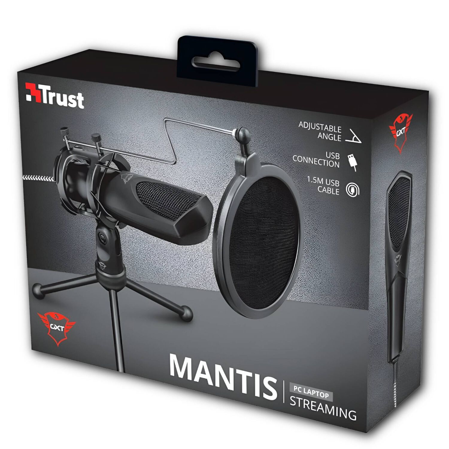 Micr&oacute;fono Usb Condensador Trust Gxt 232 Mantis Profesional image number 7.0