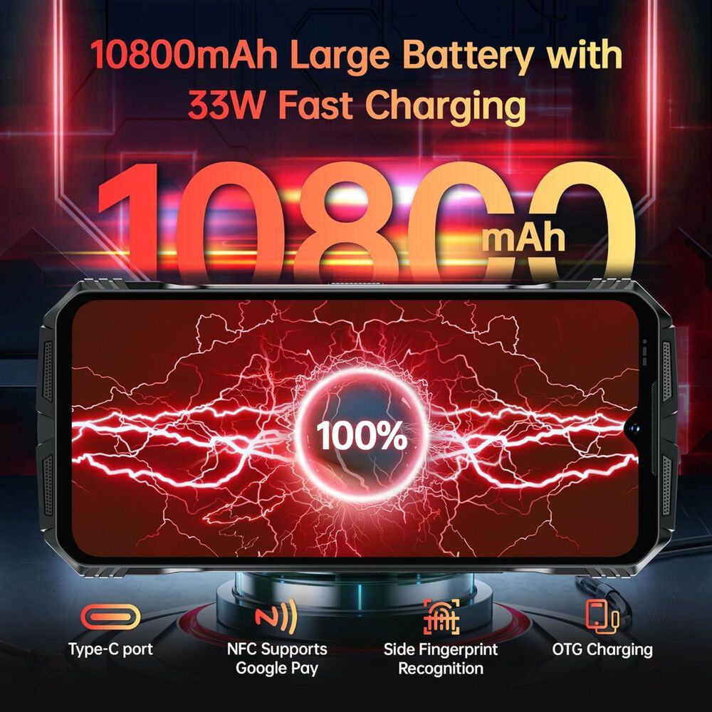 Doogee S118 - Celular Rugged Resistente Android 14, 8+512gb image number 2.0