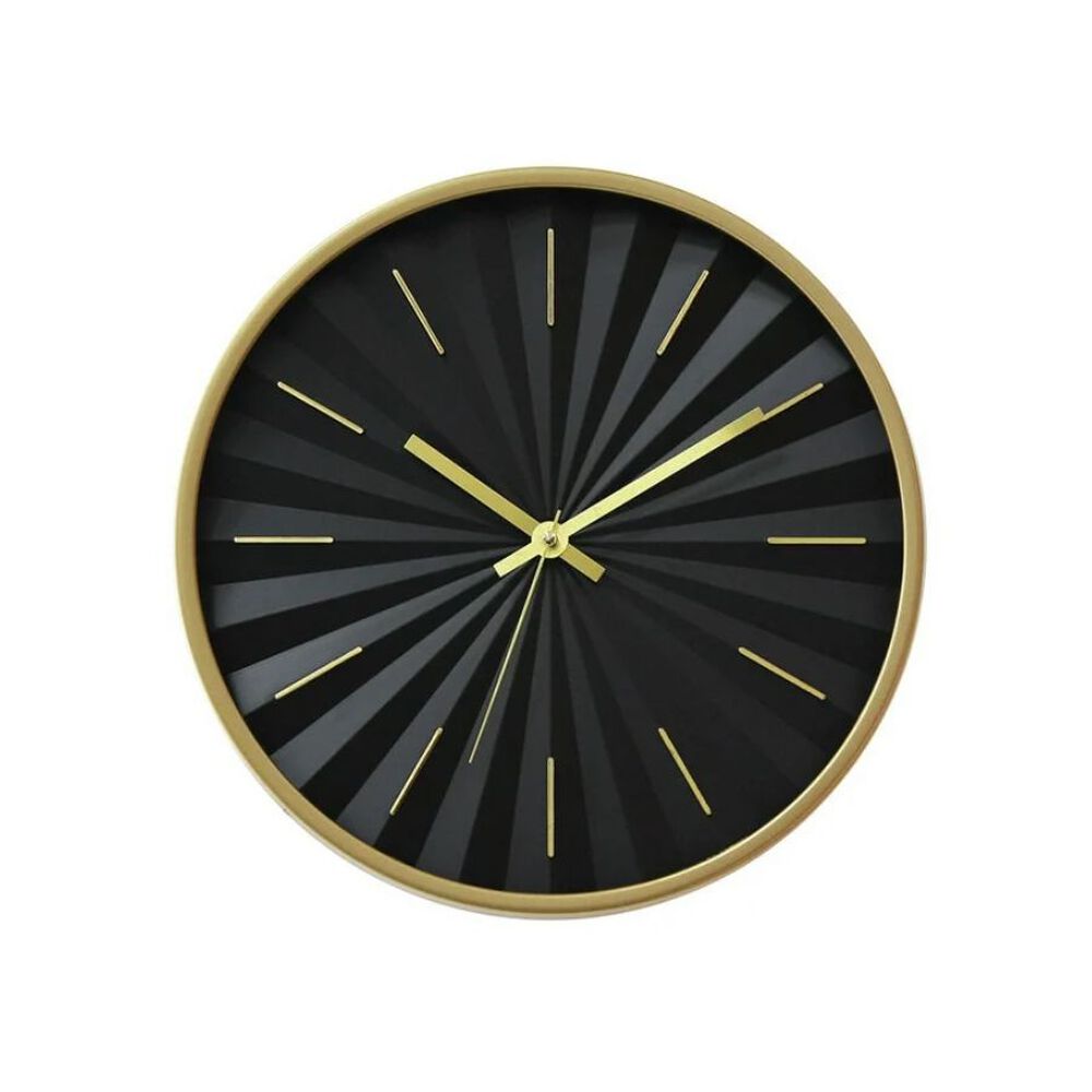 Reloj De Pared Minimalista Negro 30cm image number 0.0