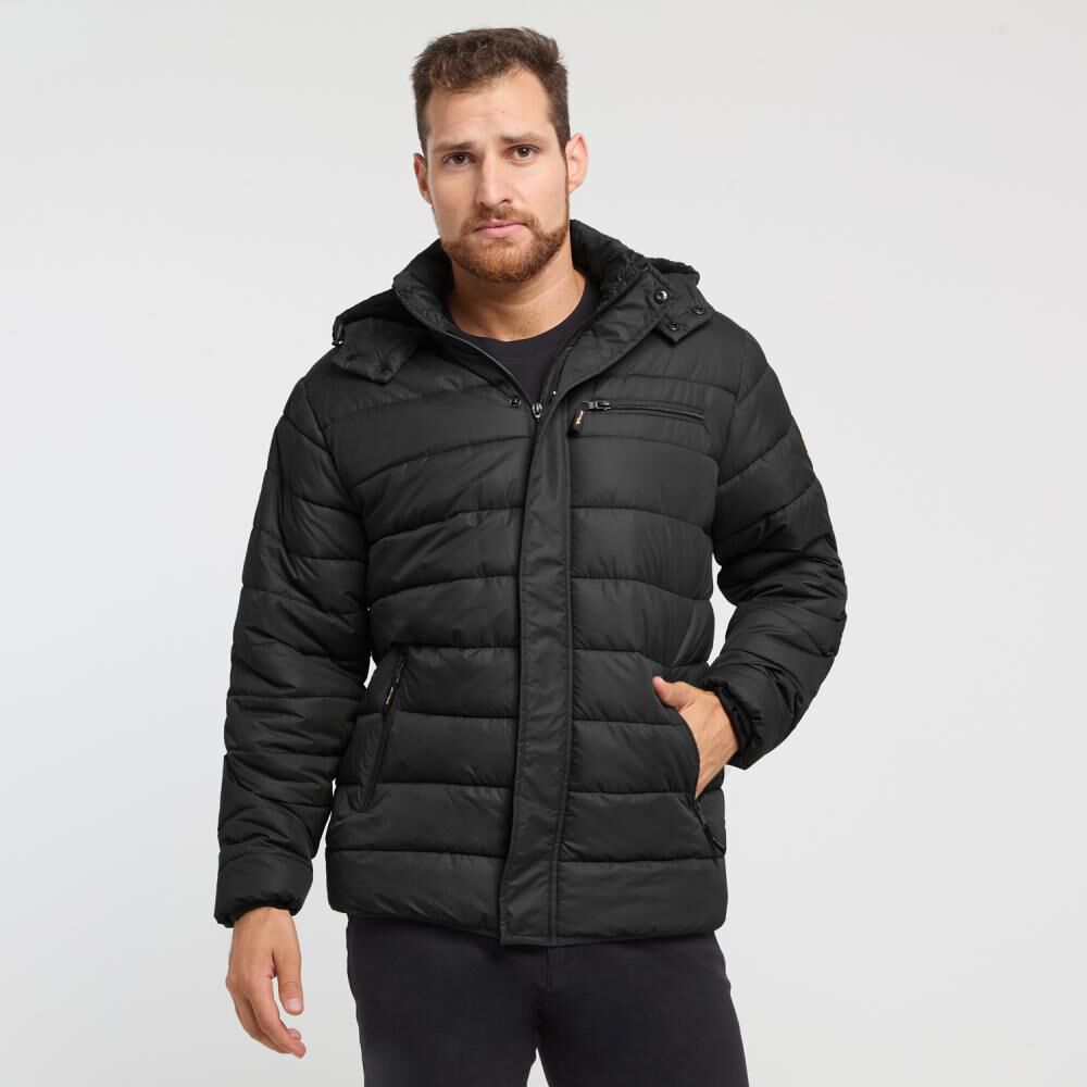 Parka Lisa Slim Cuello Alto Con Capucha Hombre Peroe image number 0.0