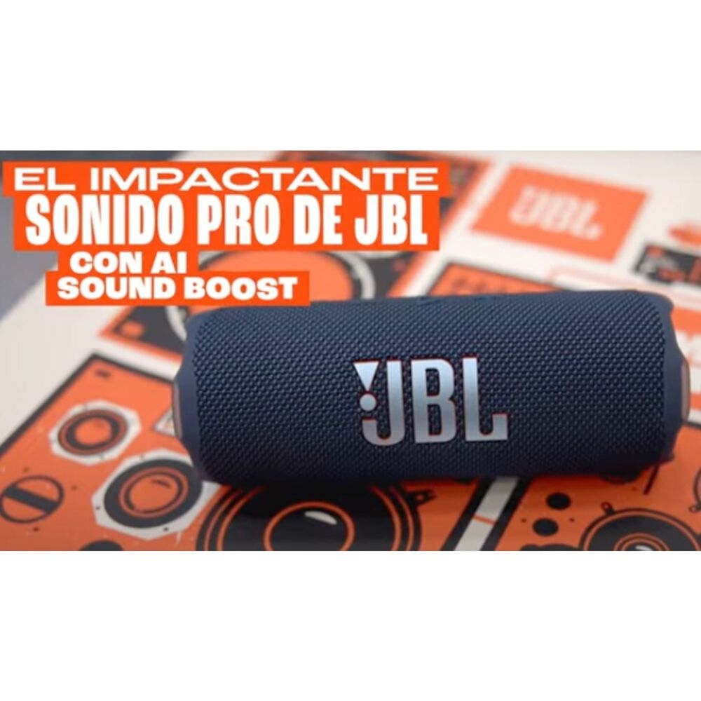 Parlante Jbl Flip 7 Portatil Resistente Al Agua Azul image number 4.0