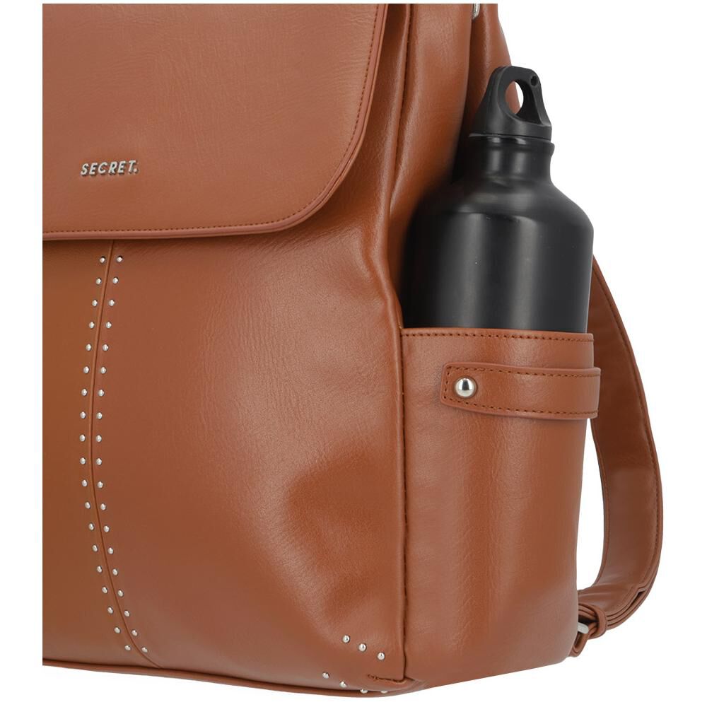 Mochila Secret Espa&ntilde;a Ss25 L Caf&eacute; Medio image number 5.0