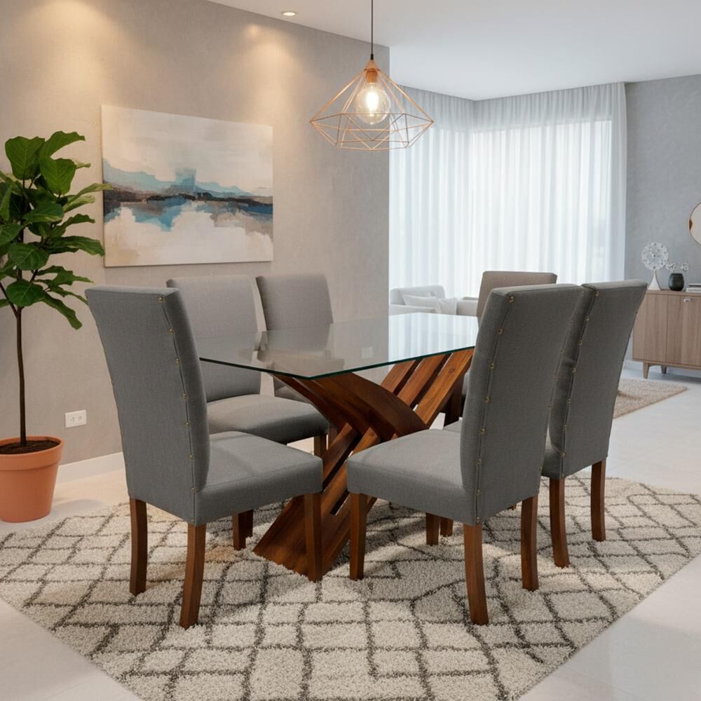 Juego De Comedor Living Factory Gaviota image number 0.0