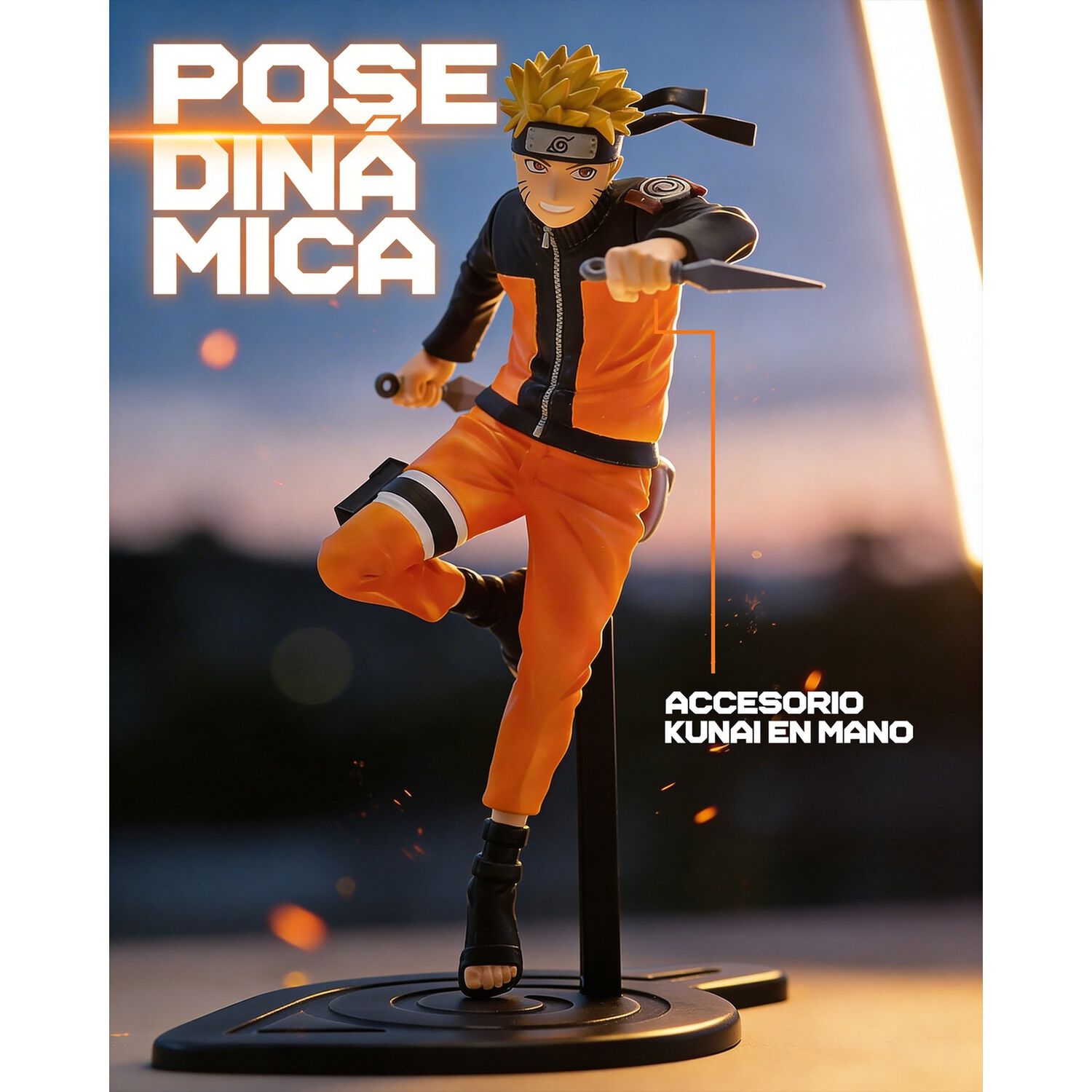 Figura Naruto Uzumaki Premium Abys - Naruto Shippuden image number 4.0