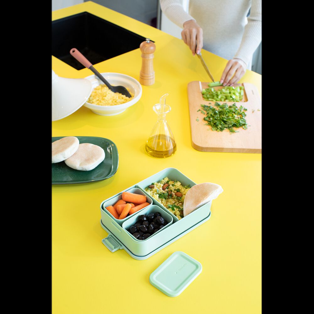 Contenedor Para Almuerzo Make & Take Bento Grande Jade Green image number 5.0