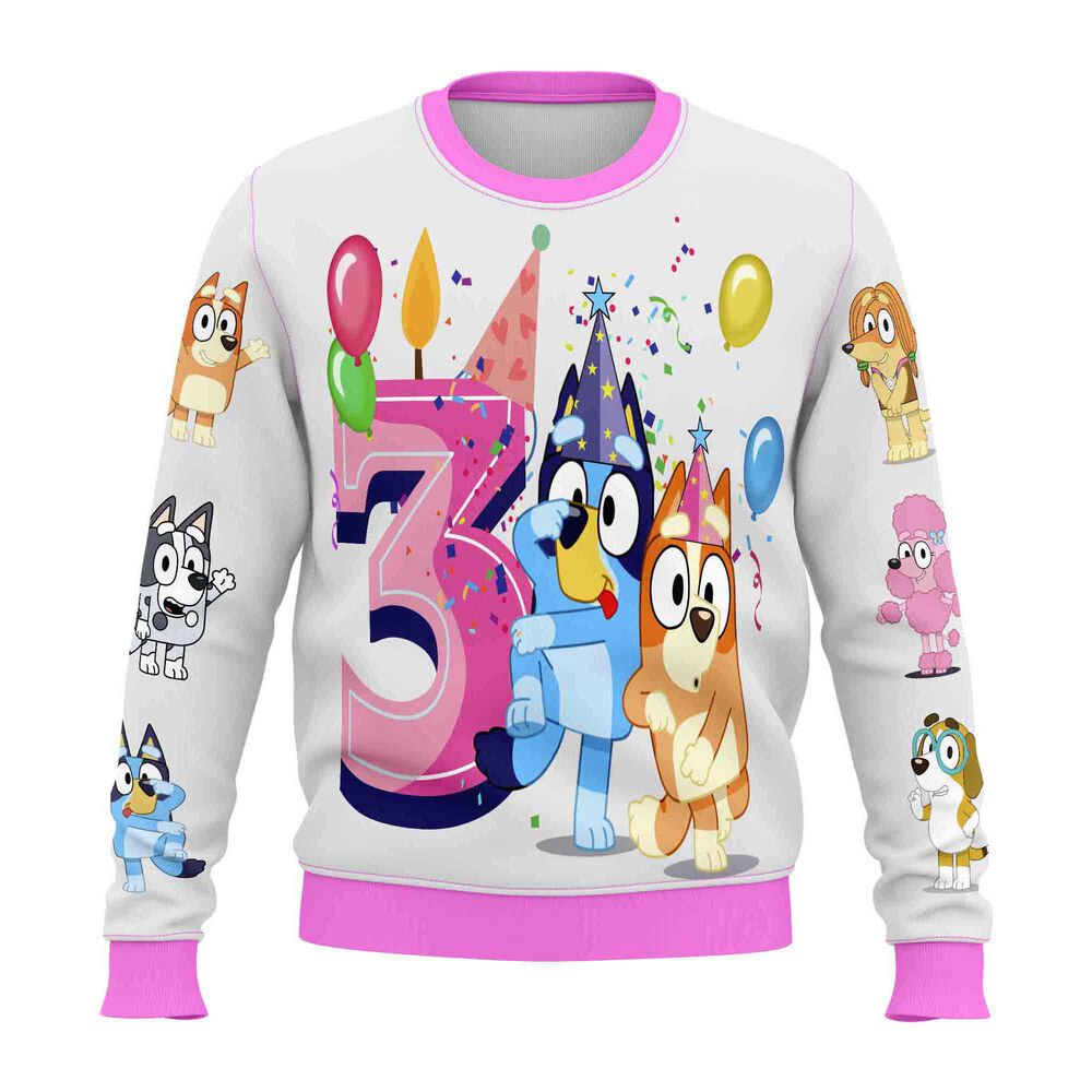 Poleron Infantil Bluey Rd2 image number 0.0