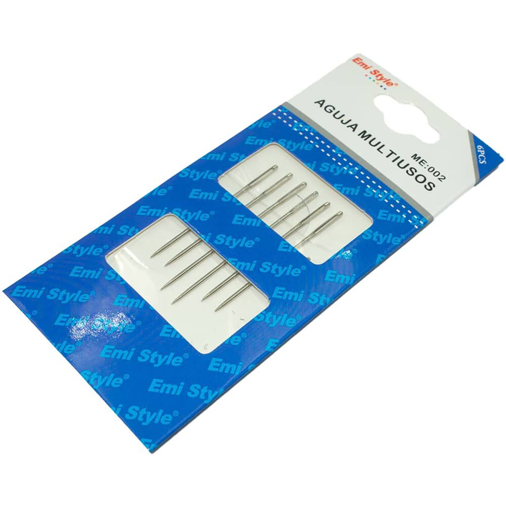 Agujas Para Coser Y Bordar Emi Style Multiusos Set 6 Uds image number 0.0