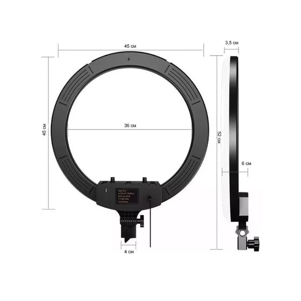 Aro De Luz Led Profesional Tripode Control Remoto 22 Pulgadas image number 4.0