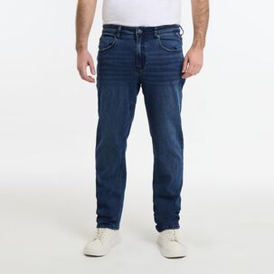 Jeans Tiro Medio Slim Hombre The King's Polo Club