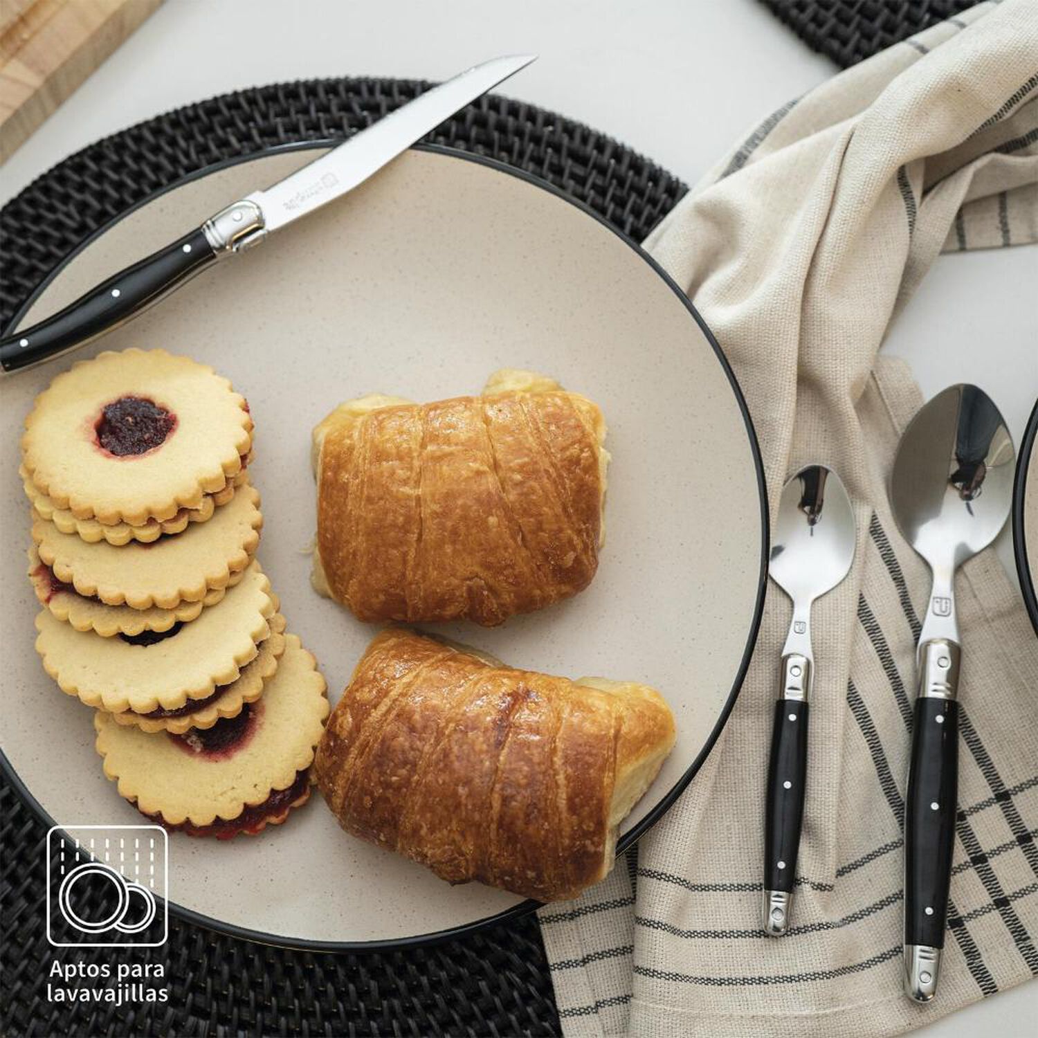 Set De Cuchiller&iacute;a 24 Pcs Cubiertos Paris Simplit image number 3.0