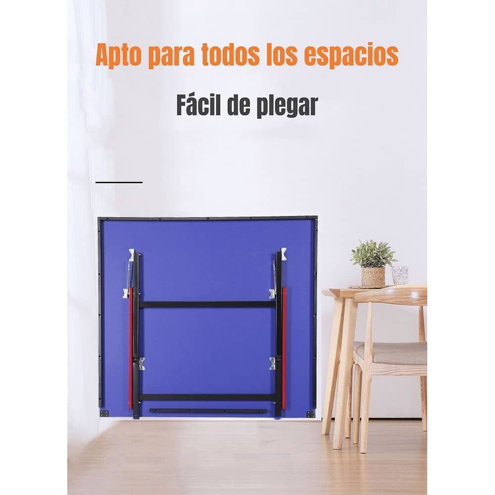 Mesa De Ping Pong Profesional Plegable 274cm By Lubabycas image number 4.0