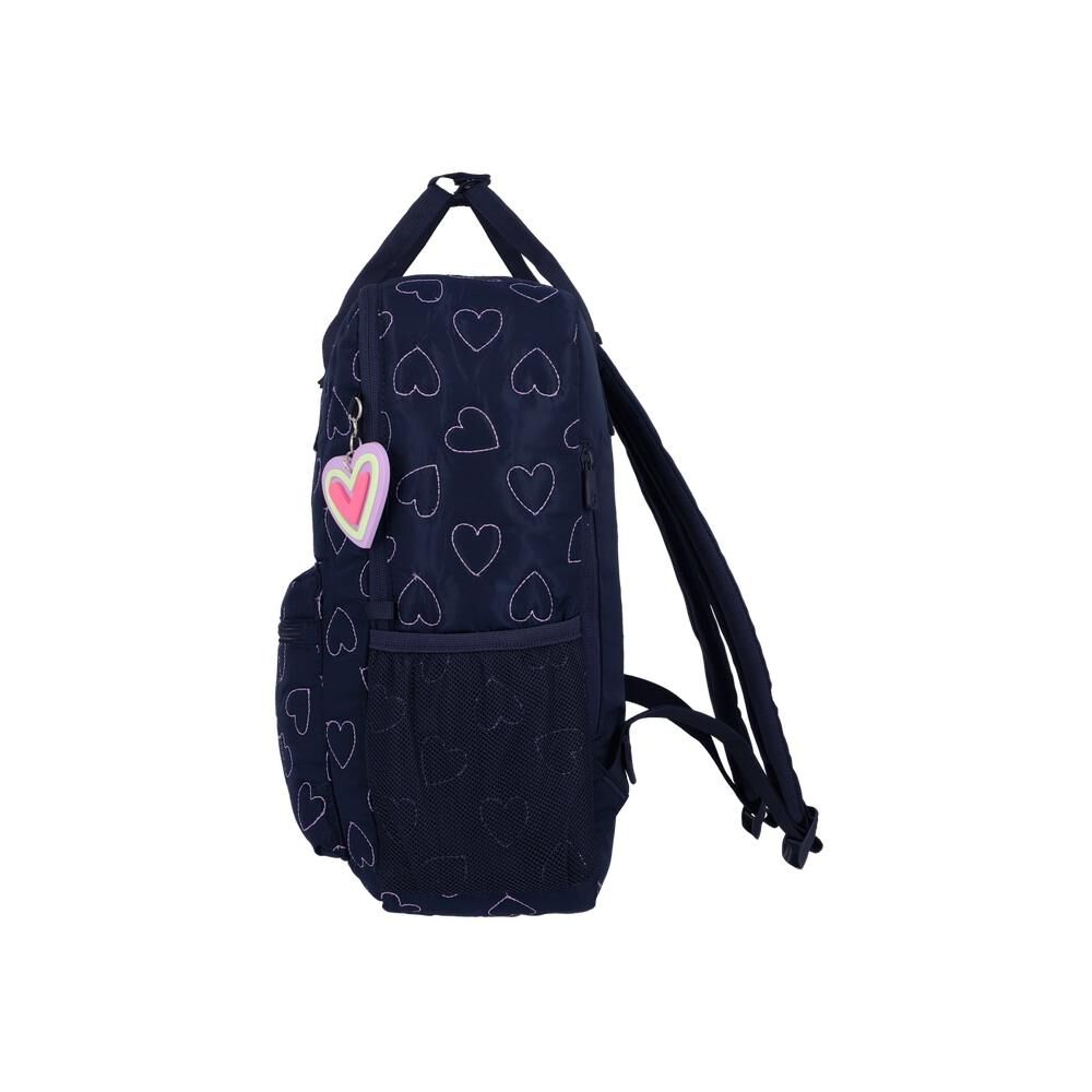 Mochila Notebook Xtrem Leia 6xt Corazones Azul 15" image number 4.0