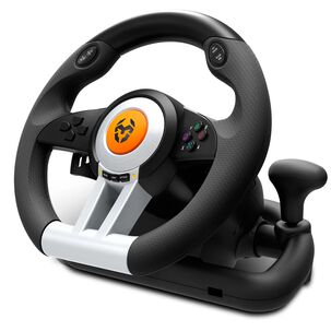 Kit Volante Con Pedales Krom K-wheel Premium Ps4 Xbox One Pc