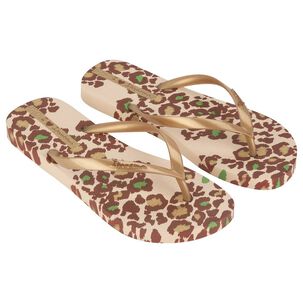 Sandalia Mujer Dorado Fashion Ipanema