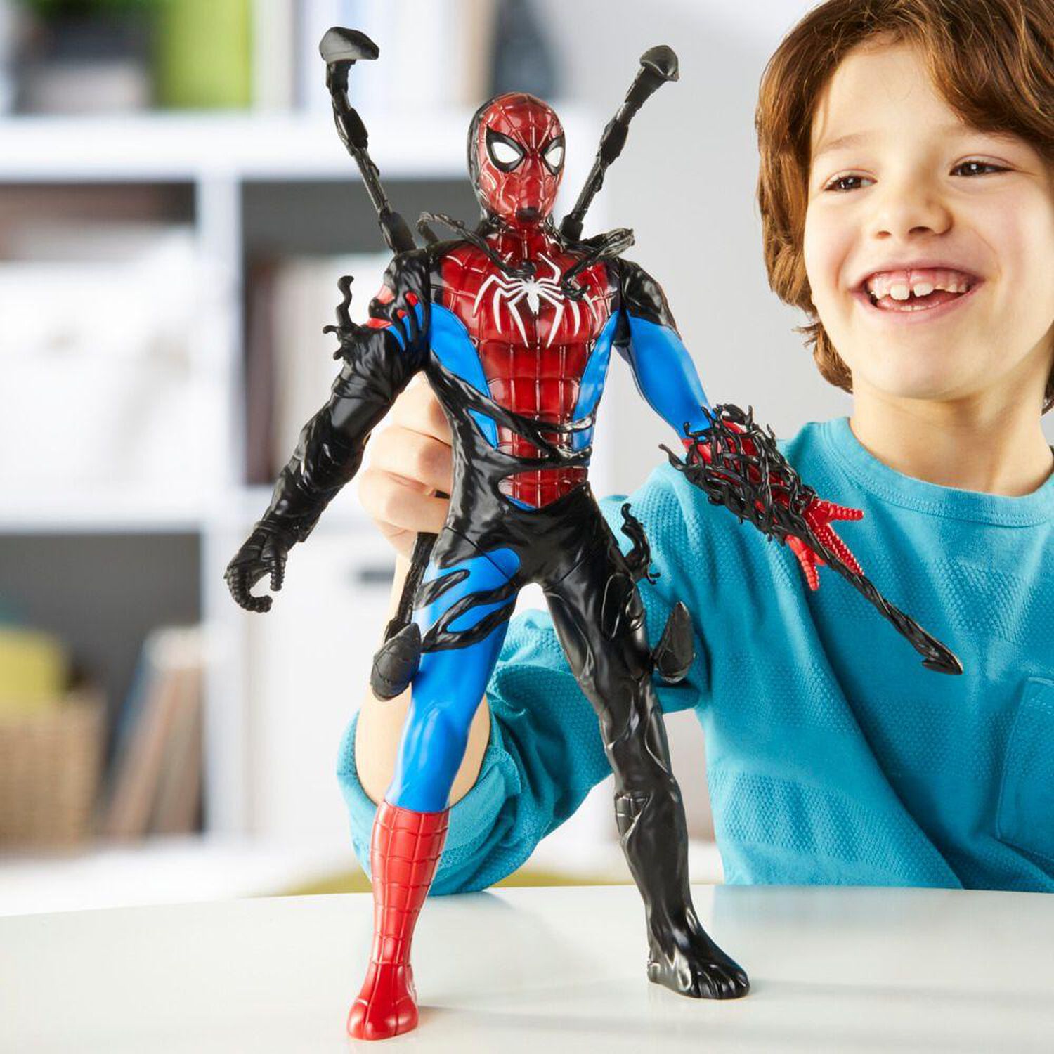Figura De Acci&oacute;n Spider-man Venomversus image number 4.0