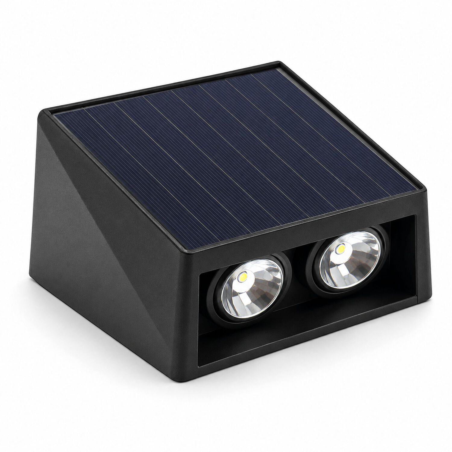 Luminaria Solar De Muro Aplique Cct Bidireccional Exterior image number 4.0