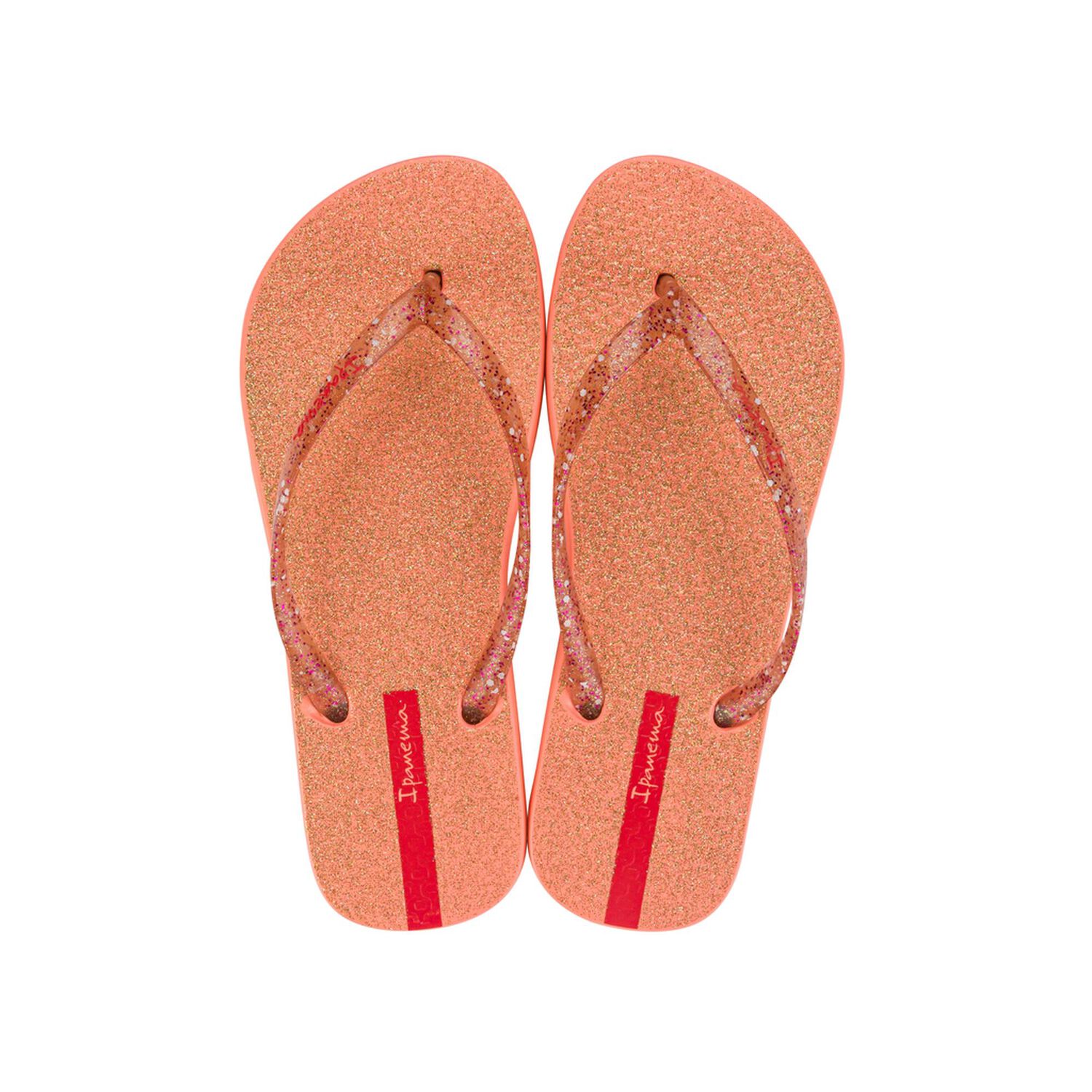 Sandalia Mujer Naranja/rosado Glitter Ipanema image number 0.0