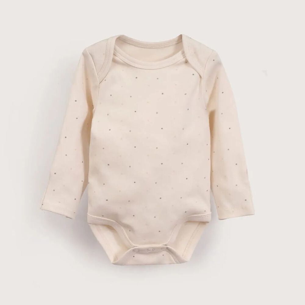 Tripack Bodies Manga Larga Flores Beb&eacute; Ni&ntilde;a 06 Meses Opaline image number 4.0