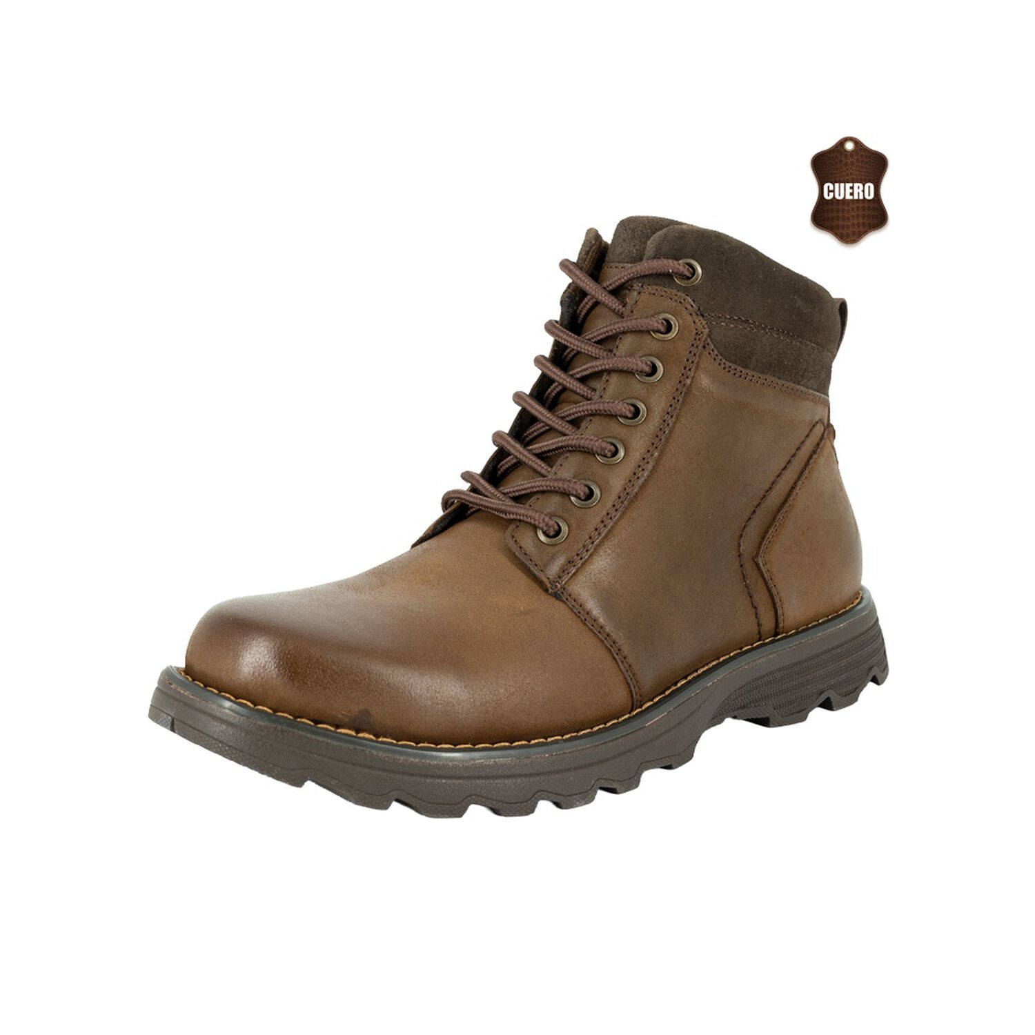 Botin De Cuero Fornjot Caf&eacute; London Adixt image number 0.0