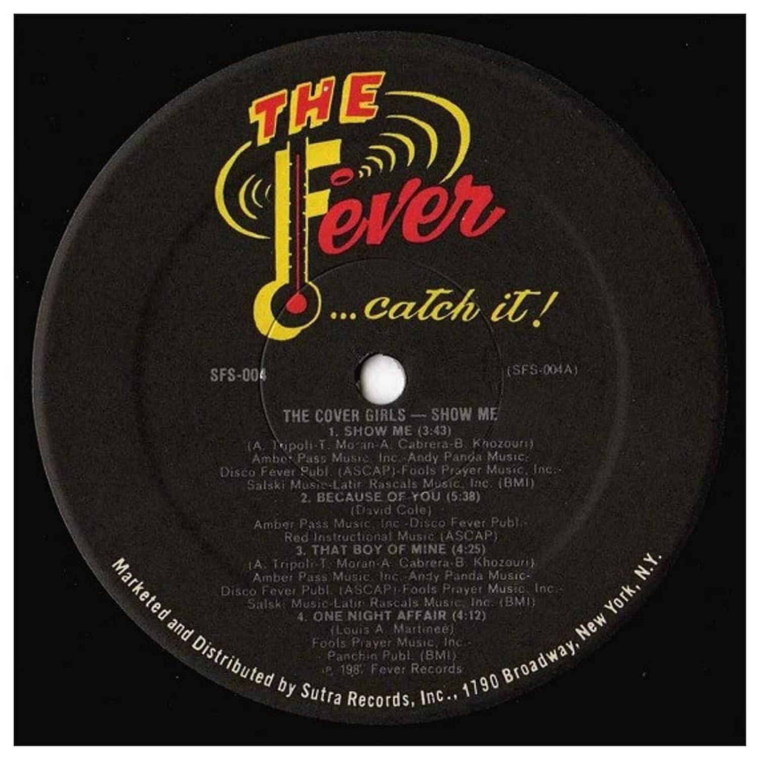 Cover Girls - Show Me | Vinilo Usado image number 2.0
