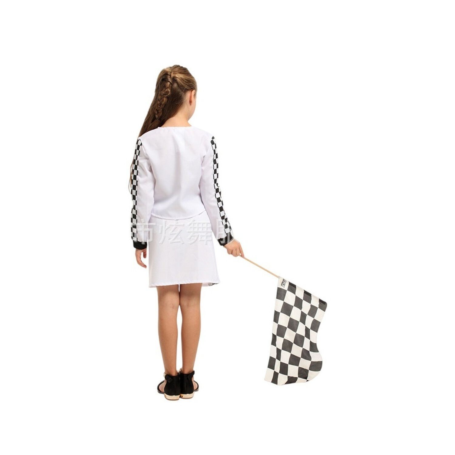 Disfraz Infantil Carreras Formula 1 Ni&ntilde;a image number 4.0