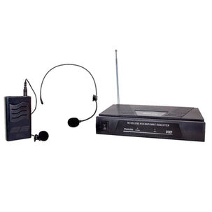 Micrófono Philco Inalámbrico Vhf 2 En 1 6,3 Mm