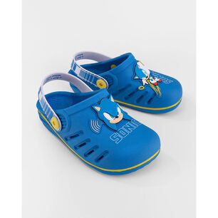 Sandalia Infantil Azul/blanco Sonic Speed Ipanema