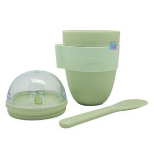 Vaso Snack Keep 450 Ml Con Cucharita Colores - Ps