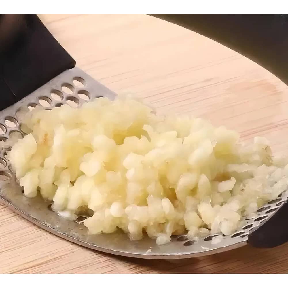 Prensa Ajos Moledor Picador Ajos Machacador Triturador Acero image number 2.0