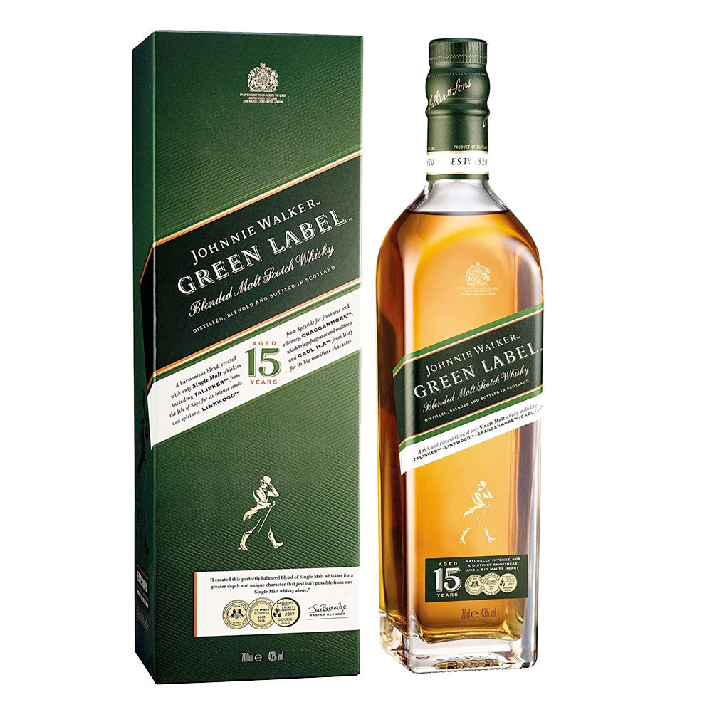 Whisky Johnnie Walker Green Label, Scotch Whisky image number 0.0