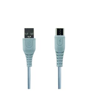 Cable Usb A Type-c Mod.hr-x02 6 Amp 1 Metro Hoory Blanco Alta Calidad En Caja
