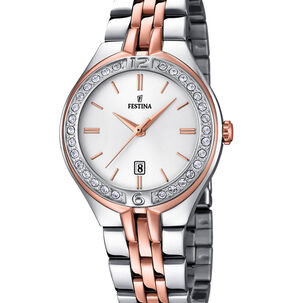 Reloj F16868/2 Festina Blanco Mujer Mademoiselle