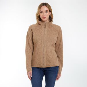 Poler&oacute;n B&aacute;sico Regular Cuello Alto Mujer Geeps