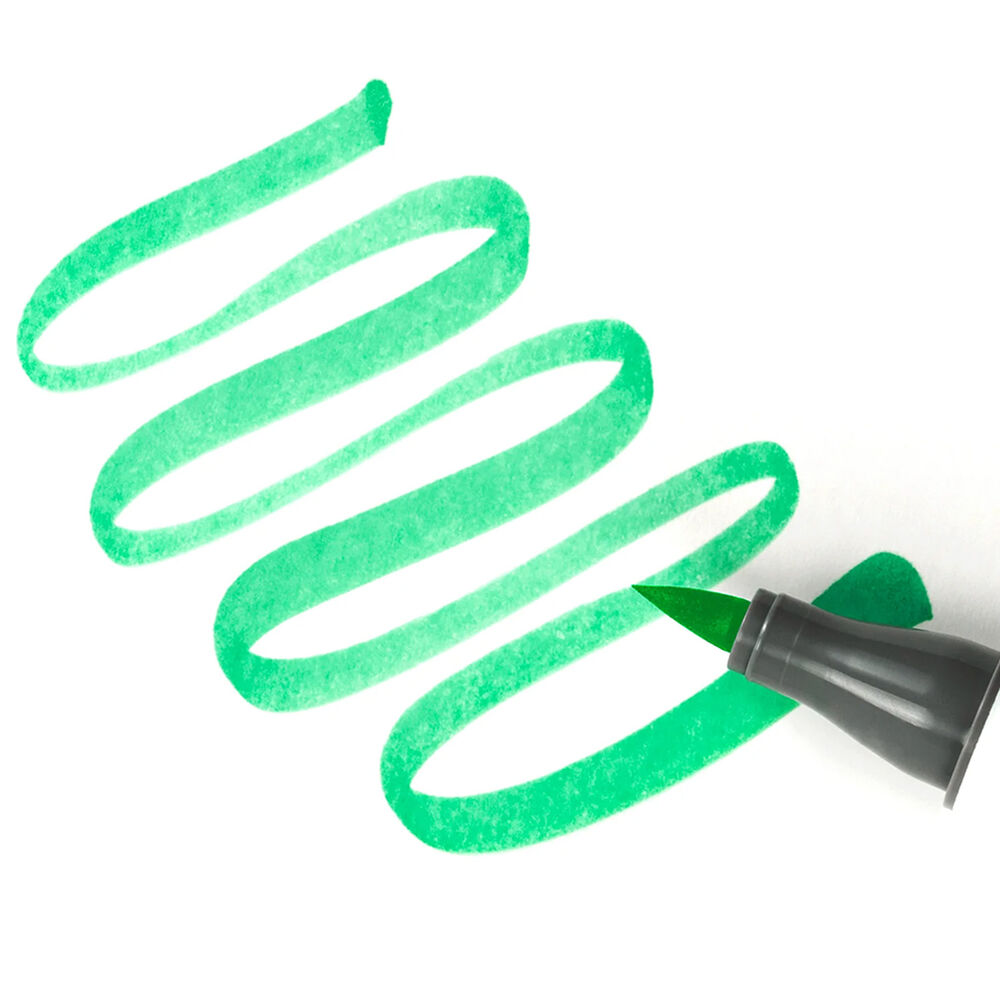 Ohuhu Pack 6 Marcadores De Alcohol Basicos Pincel & Biselada image number 4.0