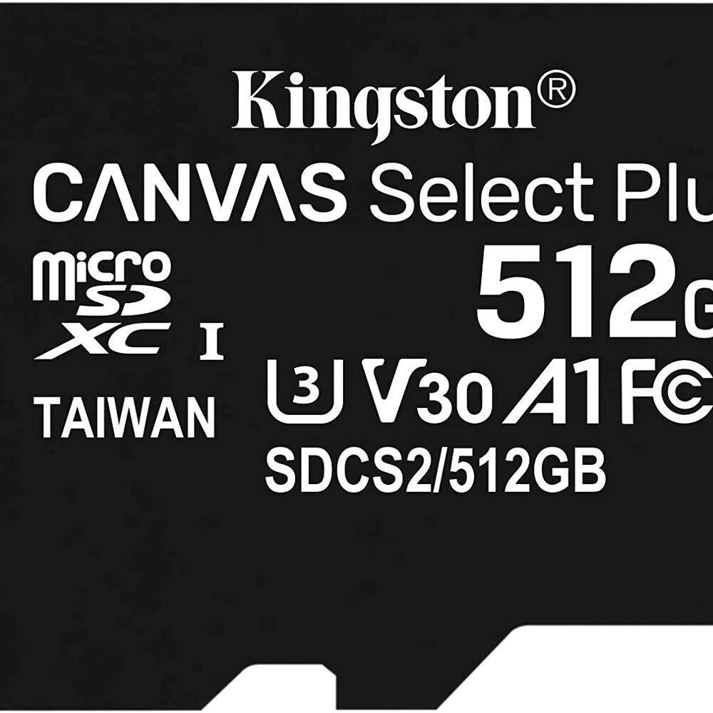 Tarjeta Microsd Kingston Canvas Select Plus 512gb Class10 image number 0.0