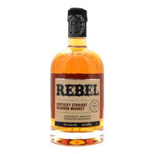 Rebel 80 Proof Kentucky Straight Bourbon Whiskey 750ml